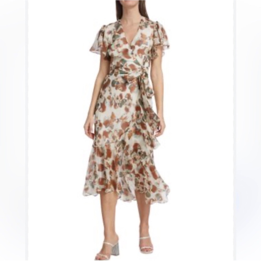 Tanya Taylor Floral‎ Maxi Dress Womens 4 - Picture 13 of 14